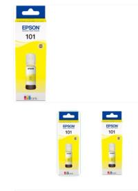 EPSON 101 Yellow Sarı Şişe Mürekkep T03V44A L4150/4160/6160/6170/6190 C13T03V44A  - 1